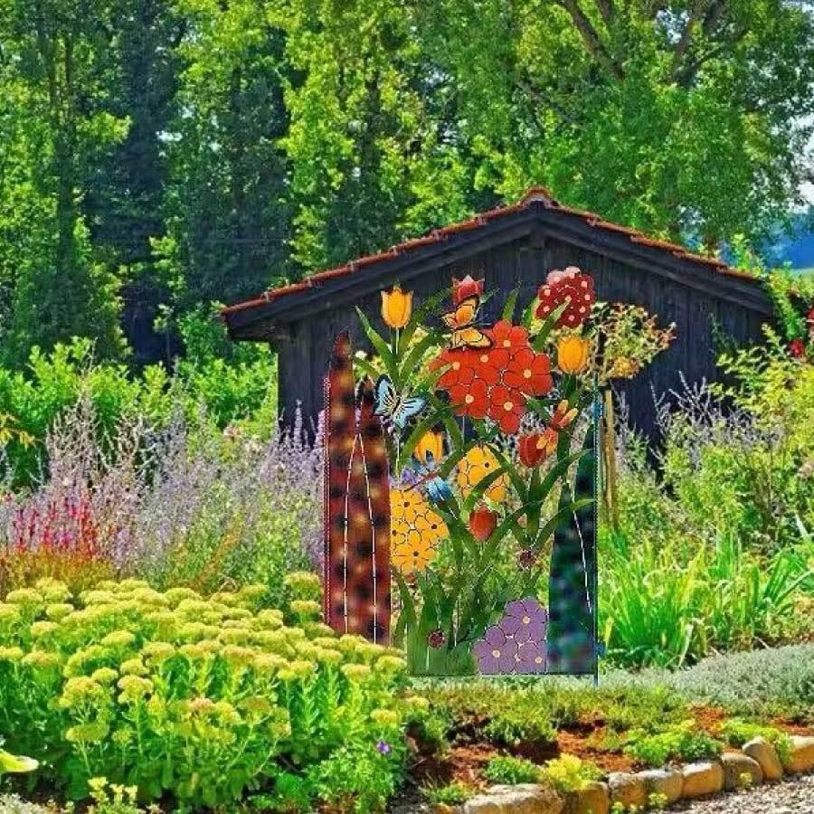 ガーデンフェンス フェンス 仕切り アイアン 園芸 柵 ガーデンエンジ