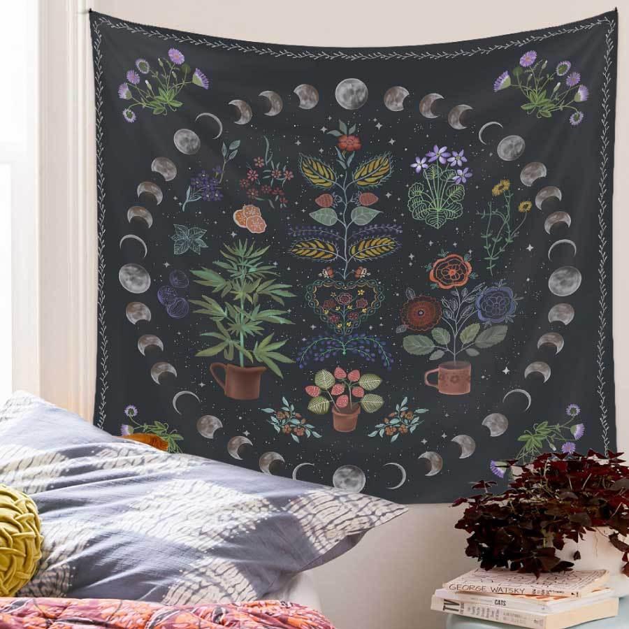 タペストリー モダン 装飾布 ボヘミアン 大判 150x130cm インテリア