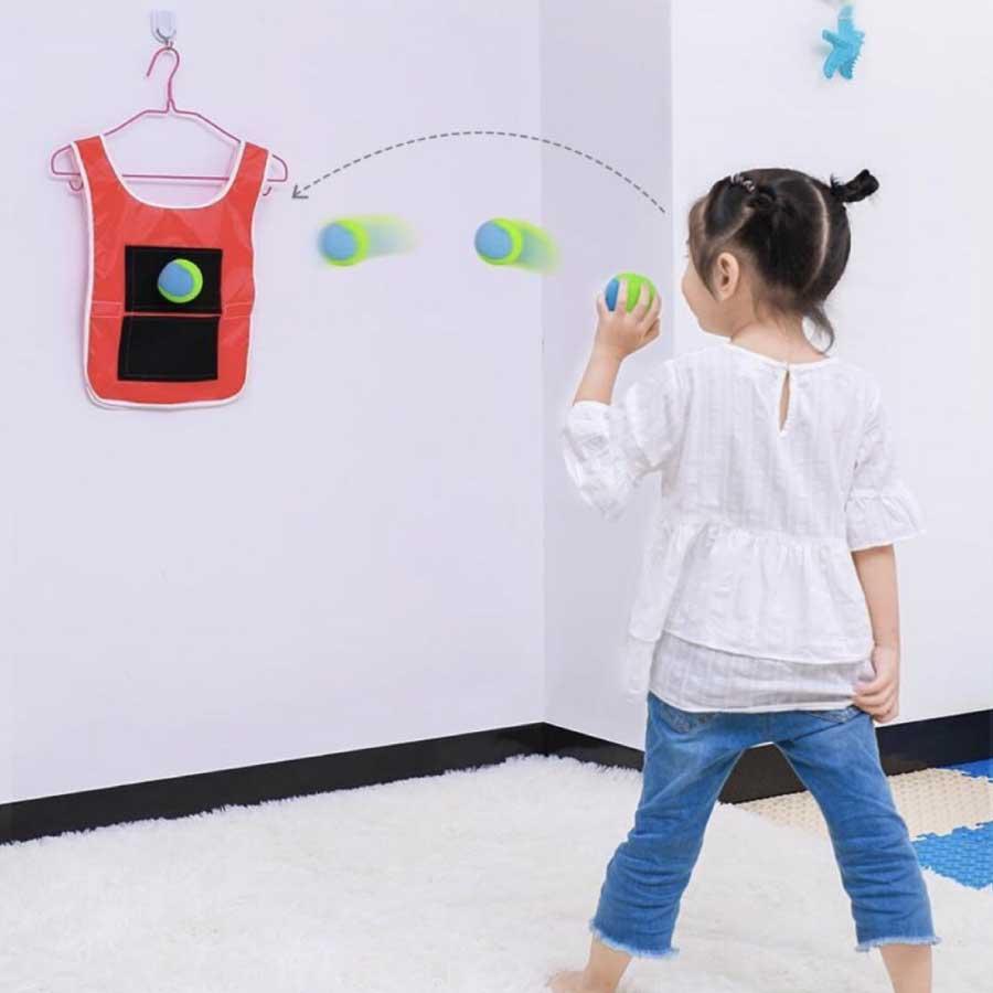 ボール当てゲーム キャッチボール ダーツボール 子供用 両面