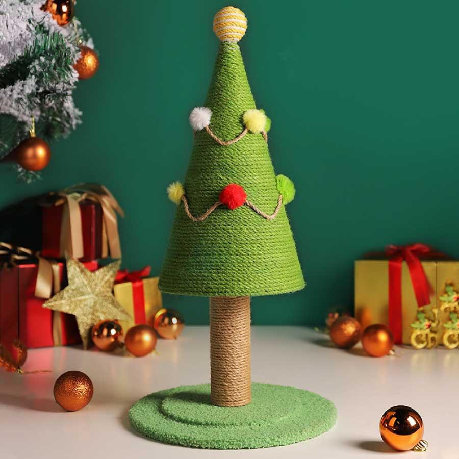 キャットタワー クリスマスツリー 猫のスクラッチボード 爪とぎ