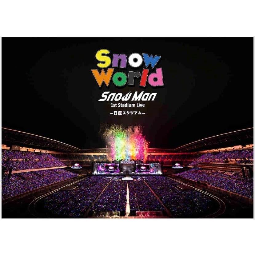 新品✨Man【 World 1st日産スタジアム】Blu-ray Blu-ray」SnowMan 1st Stadium Live Snow World〜日産スタジアム
