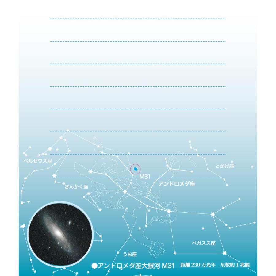 天体メモ帳（星空のシンフォニー）｜starbook｜02