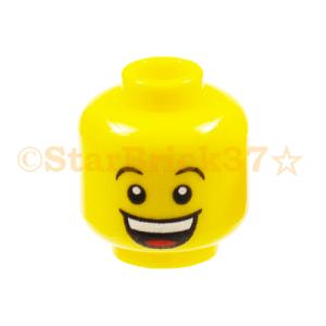 レゴ Lego パーツ ばら売り ミニフィグヘッド イエロー 笑顔 泣き顔男性2面顔 3626cpb1354 024 レゴパーツ販売starbrick37 通販 Yahoo ショッピング