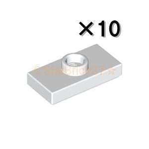 レゴ Lego パーツ ばら売り プレート1 2 中央1スタッド ホワイト 10個セット 3794b B001 レゴパーツ販売starbrick37 通販 Yahoo ショッピング