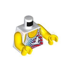 レゴ Lego パーツ ばら売り ミニフィグトルソー サーフィンシルエットのタンクトップ柄 973pb0997c01 レゴパーツ販売starbrick37 通販 Yahoo ショッピング