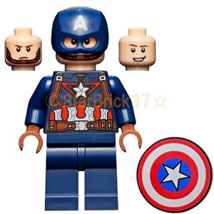 【ご参考】　キャプテンアメリカ　ファルコン　レゴ互換　ミニフィグ LEGO レゴ ミニフィグ フィグ キャプテンアメリカ ファルコン