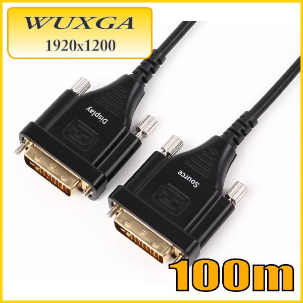 DVIグラスファイバー有線テレビ100m シングル繋がり DVAOCN-100M-A 【棚卸し資産品】【貨物輸送無料】 スマホ、タブレット、パソコン-パソコン周辺機器