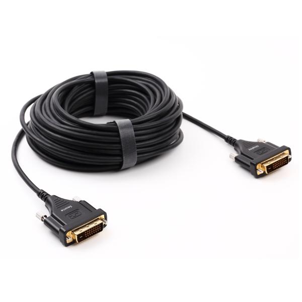 DVI光ファイバーケーブル15m シングルリンク DVAOCN-15M-A 【在庫品