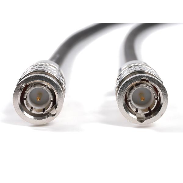 柔らかい 3CFWS(3G) 可動用 同軸 BNCケーブル 50m 黒色 撚線 立井電線