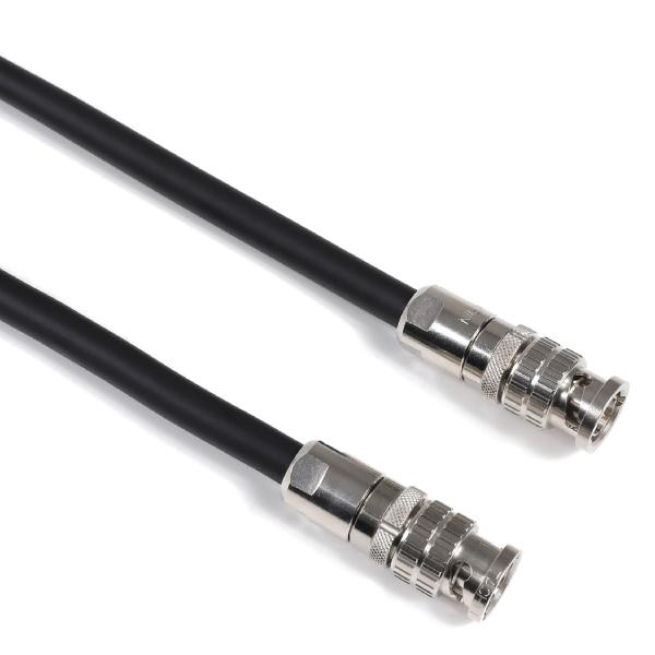 柔らかい 5CFWS(12G) 可動用 同軸 BNCケーブル 30m 黒色 撚線 立井電線