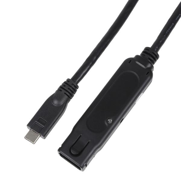 USBケーブル USB3.2 Gen2 タイプCオス-タイプAメス 5m アクティブ延長ケーブル(データのみ対応) US3CMAF050 【在庫品】【送料無料】 | 