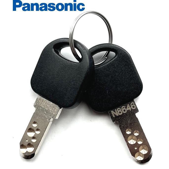 Panasonic（パナソニック） 電動アシスト自転車用 正規純正スペアキー 