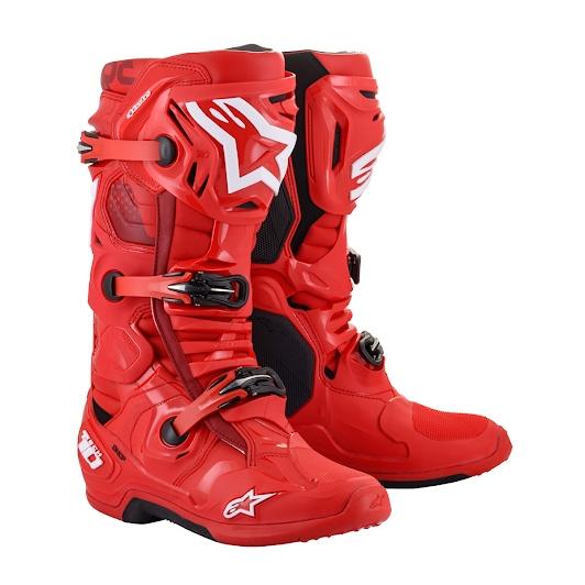 バイクウェア・装備 Alpinestars TECH10 US8 アルパインスターズ（alpinestars） TECH10 RED(30) 10(29.0) 2010020