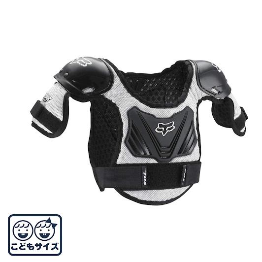 フォックス（FOX） タイタンルーストデフレクター PeeWee BLK/SLV M/L