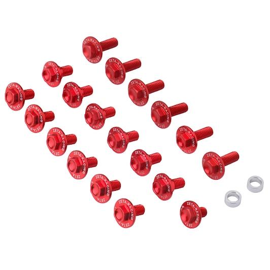 ZETA ZETA(ジータ) アルミボルトセット ガイソウヨウ RED KX450F 16