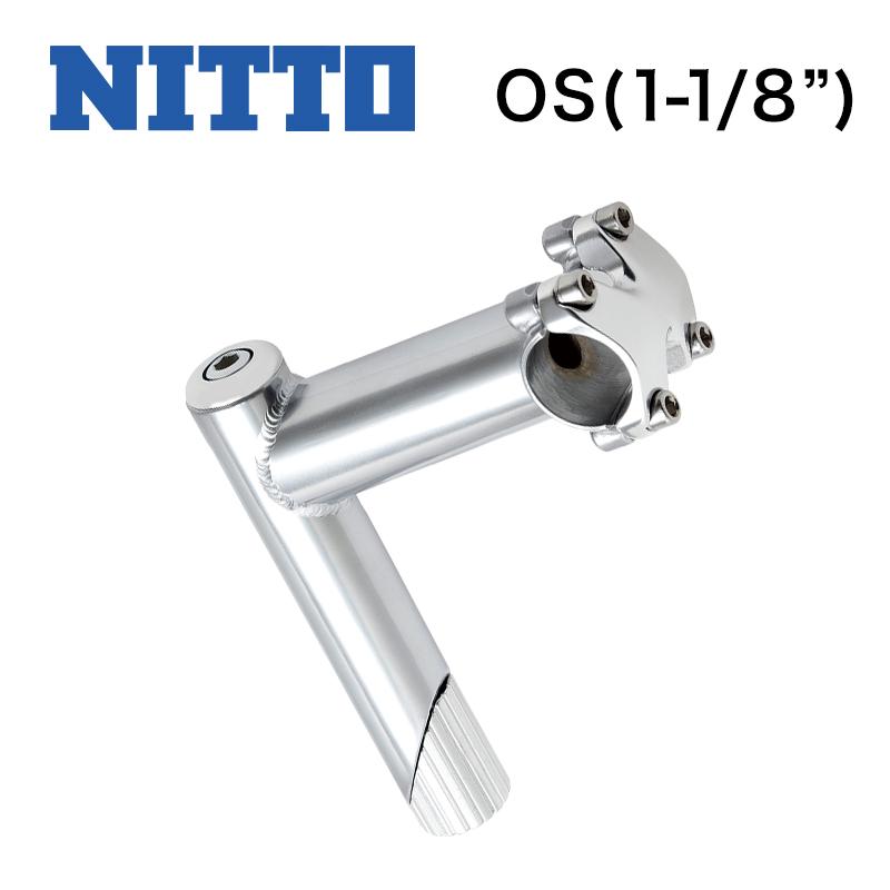 NITTO(日東) MT-53S ダルメッキ OSコラム クランプ25.4 NITTO NITTO(日東) MT-53S ダルメッキ OSコラム クランプ25.4 100