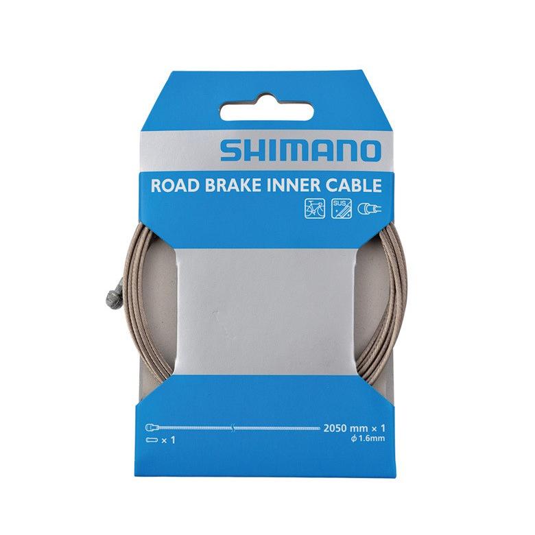 SHIMANO(シマノ) ROAD ブレーキインナーケーブル ステンレス タンデム用 1.6mm x 3500mm Y80035014｜starcycletokyo-pro