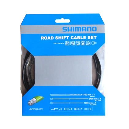 SHIMANO シフトケーブルセット オプティスリック ROAD ブラック Y60198010｜starcycletokyo-pro