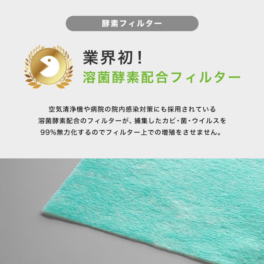 【LDK A評価受賞】 カビ ブロック バイオ 酵素 フィルター エアコン 用 38×80cm 2枚入 シール付 防カビ ホコリとり スターフィルター 有吉ゼミで紹介 新居 掃除 | スターフィルター | 08