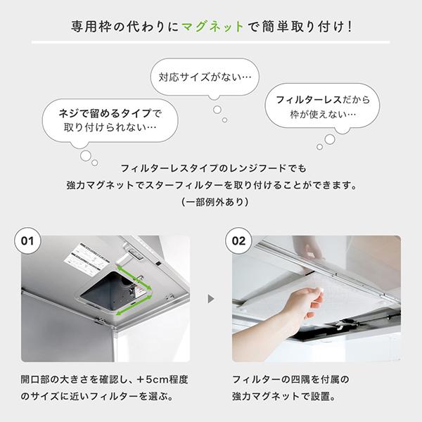 換気扇フィルター スターフィルター レンジフードフィルター 換気扇フィルター スターフィルター レンジフードフィルター