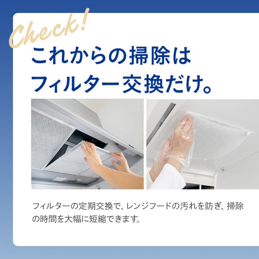 換気扇フィルター スターフィルター レンジフードフィルター スターターセット  枠2枚+フィルター4枚 通気性良く長持ち 不燃 厚手 ガラス繊維 | スターフィルター | 12