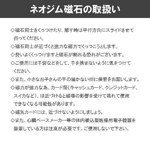 ネオジム磁石 12mm x 5mm 皿穴4mm 超強力 マグネット 丸型 ボタン型 N35 100個セット_4