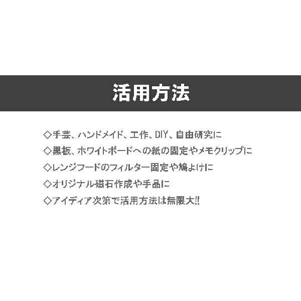ネオジム磁石 12mm x 5mm 皿穴4mm 超強力 マグネット 丸型 ボタン型 N35 100個セット_5