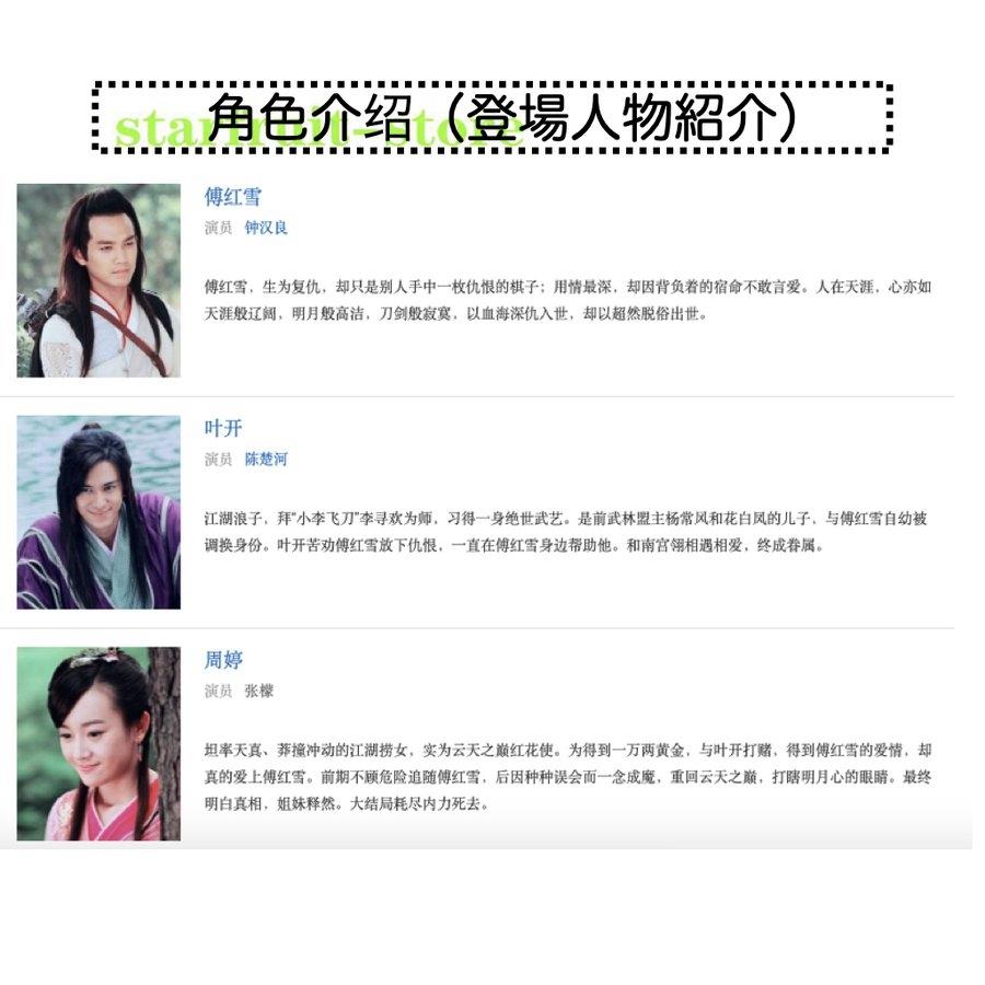 中国ドラマ「天涯明月刀」中国版DVDウォレスチョン主演！ 天涯明月刀