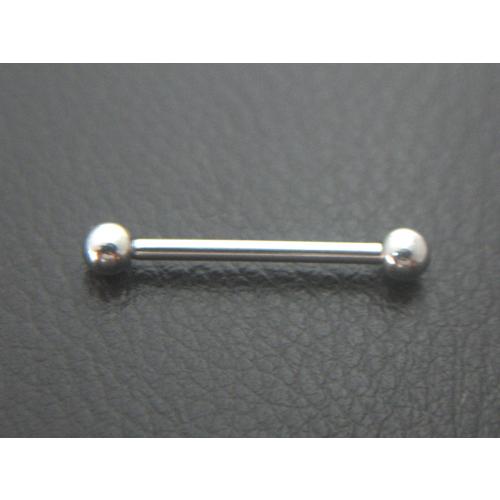 ボディピアス　316サージカルステンレス・バーベル14G　22ｍｍ軸　3ｍｍ玉ー140810 | 