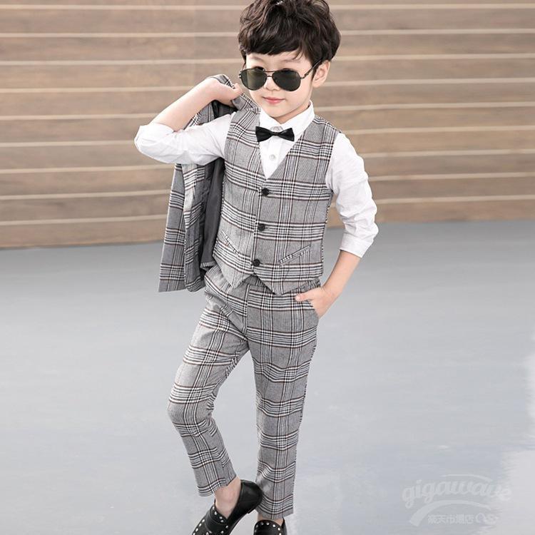 専用 男の子 3点セット 子供スーツ 3点セット 男の子 フォーマル スーツセット 立派 グレー