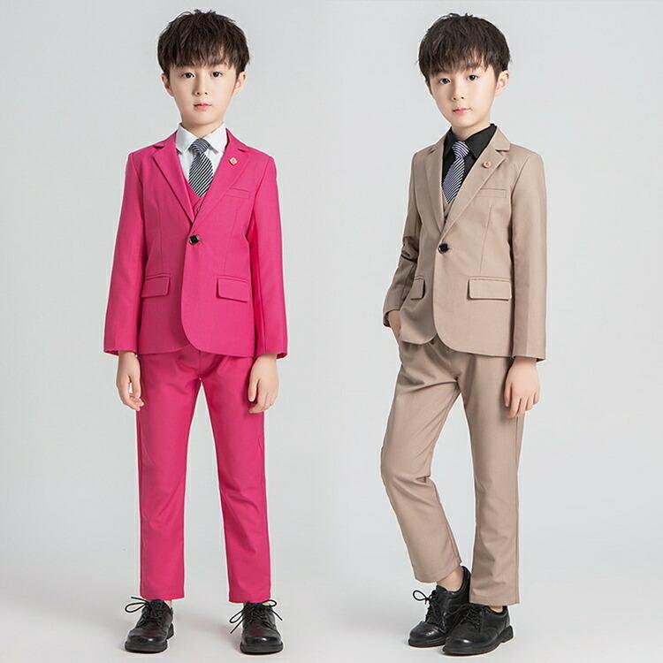 キッズスーツ 子どもスーツ こどもスーツ フォーマル 結婚式 発表会 5