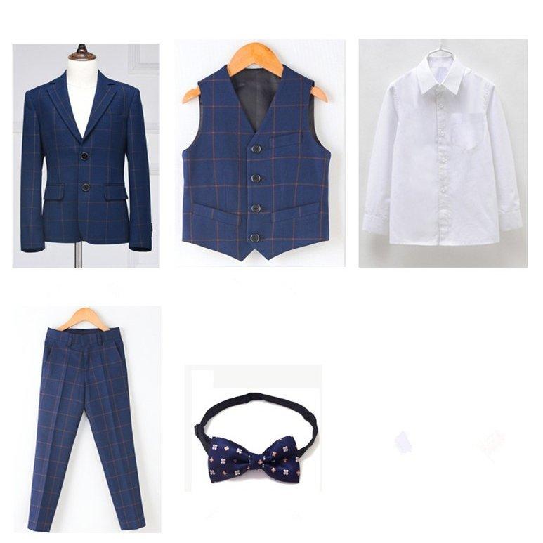 フォーマル 男の子 子供 スーツ 子供服 卒業式 七五三 結婚式 入学式 発表会 男の子用スーツ 5点セット |  | 05
