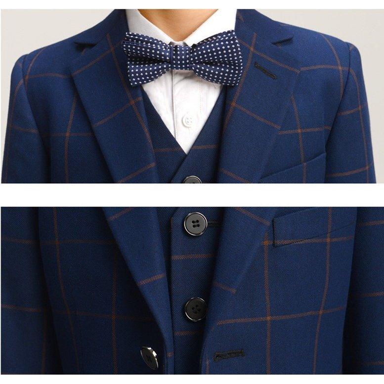 フォーマル 男の子 子供 スーツ 子供服 卒業式 七五三 結婚式 入学式 発表会 男の子用スーツ 5点セット |  | 06