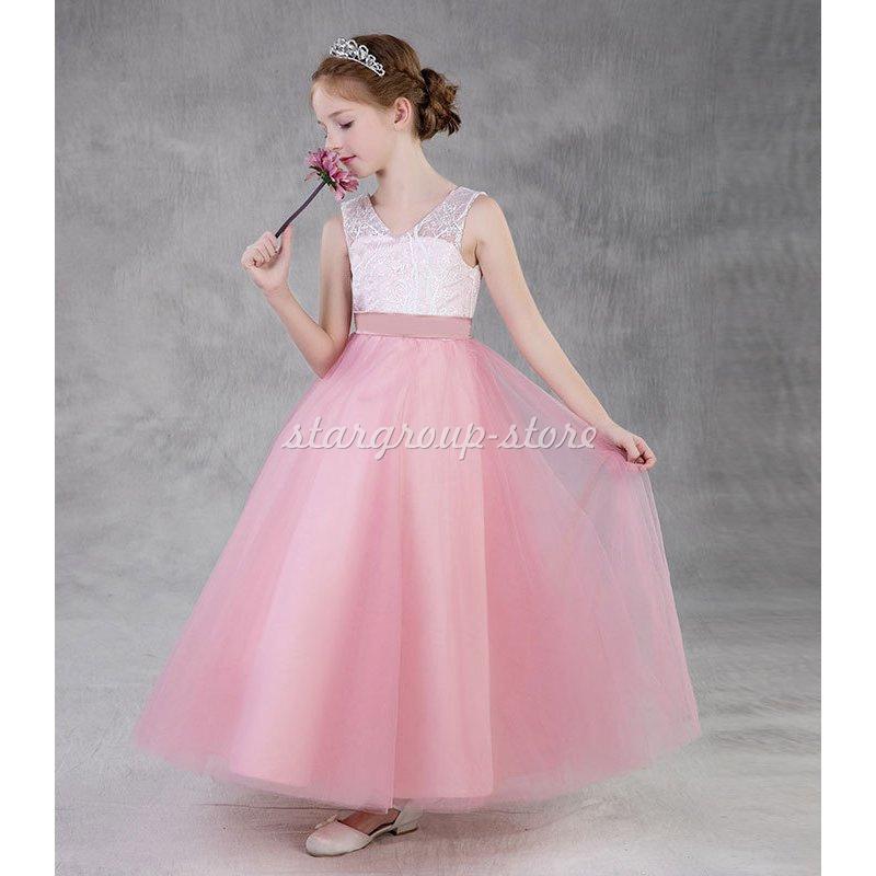 ピアノ ドレス ジュニア 演奏会 フォーマル 結婚式 フィッシュテールドレス キッズドレス 七五三 コンクール |  | 02