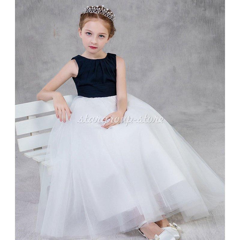 子どもロングドレス 演奏会 発表会 フォーマル 結婚式 フィッシュテールドレス キッズドレス ジュニアドレス ピアノ 七五三 コンクール |  | 01