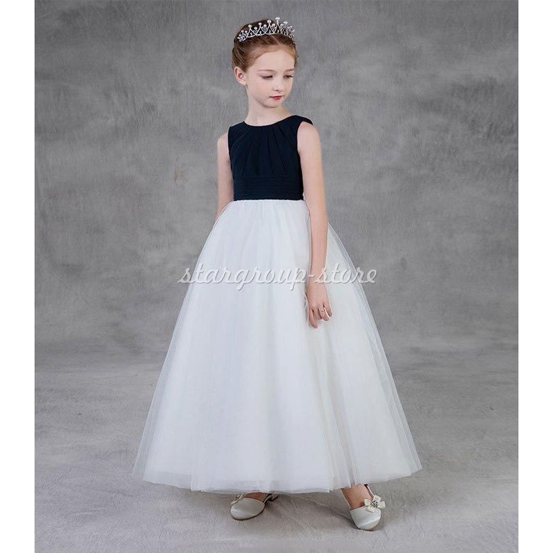 子どもロングドレス 演奏会 発表会 フォーマル 結婚式 フィッシュテールドレス キッズドレス ジュニアドレス ピアノ 七五三 コンクール |  | 04