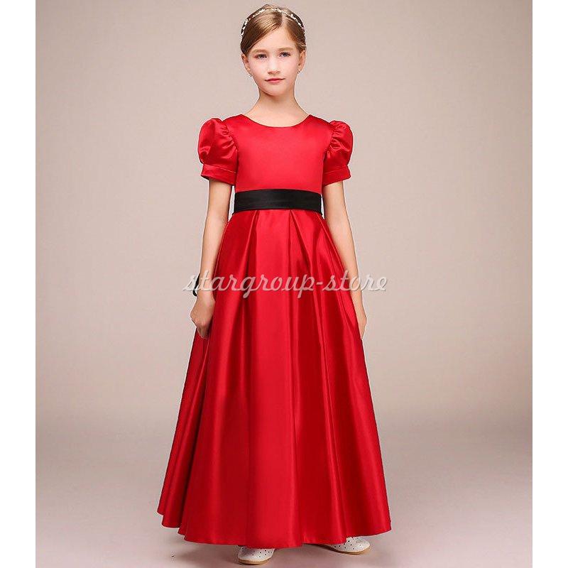 子どもロングドレス 演奏会 発表会 フォーマル 結婚式 フィッシュテールドレス キッズドレス ジュニアドレス ピアノ 七五三 コンクール |  | 03