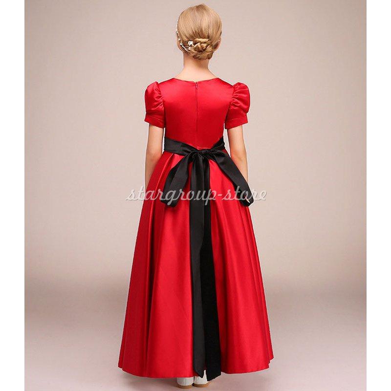 子どもロングドレス 演奏会 発表会 フォーマル 結婚式 フィッシュテールドレス キッズドレス ジュニアドレス ピアノ 七五三 コンクール |  | 06