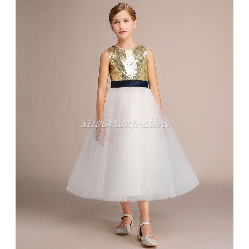 子供用ドレス 演奏会 発表会 フォーマル 結婚式 フィッシュテールドレス キッズドレス ジュニアドレス ピアノ 七五三 コンクール |  | 02