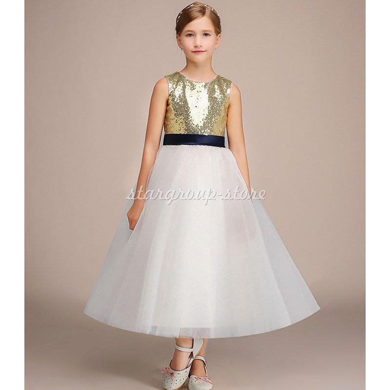 子供用ドレス 演奏会 発表会 フォーマル 結婚式 フィッシュテールドレス キッズドレス ジュニアドレス ピアノ 七五三 コンクール |  | 03