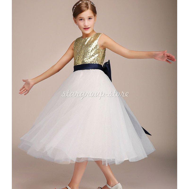 子供用ドレス 演奏会 発表会 フォーマル 結婚式 フィッシュテールドレス キッズドレス ジュニアドレス ピアノ 七五三 コンクール |  | 04