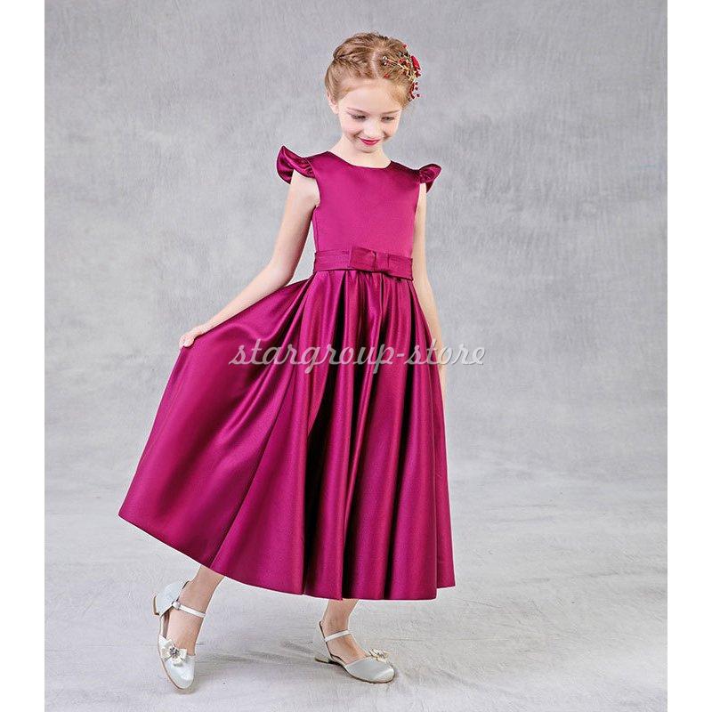 子どもロングドレス 演奏会 発表会 フォーマル 結婚式 フィッシュテールドレス キッズドレス ジュニアドレス ピアノ 七五三 コンクール |  | 01