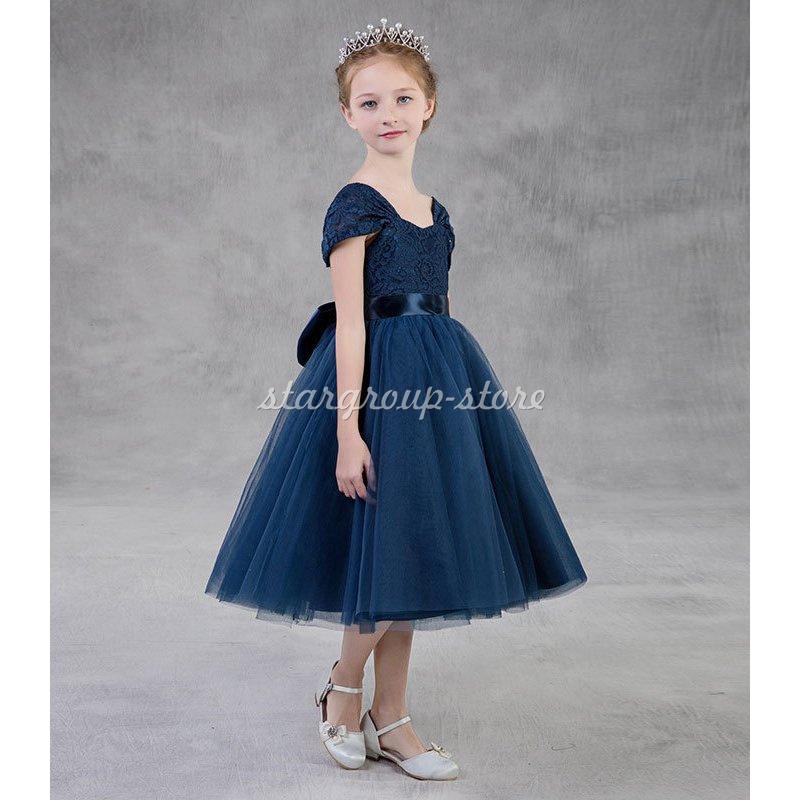 子供用ドレス 演奏会 発表会 フォーマル 結婚式 フィッシュテールドレス キッズドレス ジュニアドレス ピアノ 七五三 コンクール |  | 03