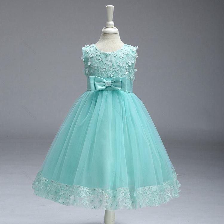 子供ドレス ピアノ 発表会 ドレス 女の子ドレス ロングドレス 演奏会 入学式 結婚式 七五三 子供服 ジュニア 90 100 110 1 |  | 10