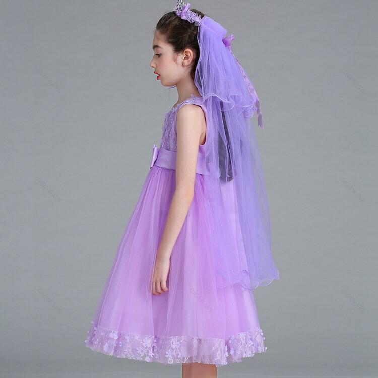 子供ドレス ピアノ 発表会 ドレス 女の子ドレス ロングドレス 演奏会 入学式 結婚式 七五三 子供服 ジュニア 90 100 110 1 |  | 02