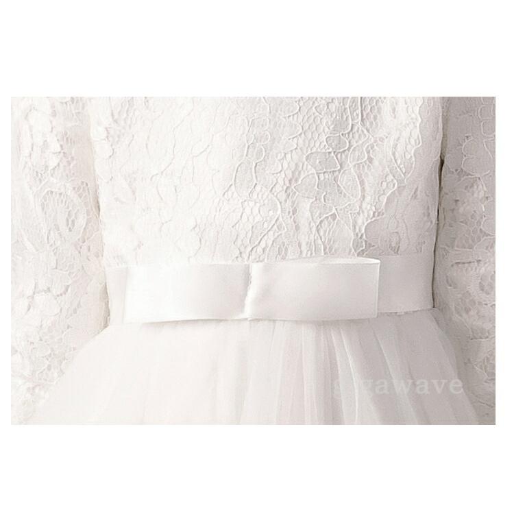 子供 ドレス 長袖 フォーマル キッズ ジュニア 袖あり 発表会 赤 110 1 130 140 150 160 cm 結婚式 コンクール ピア |  | 09