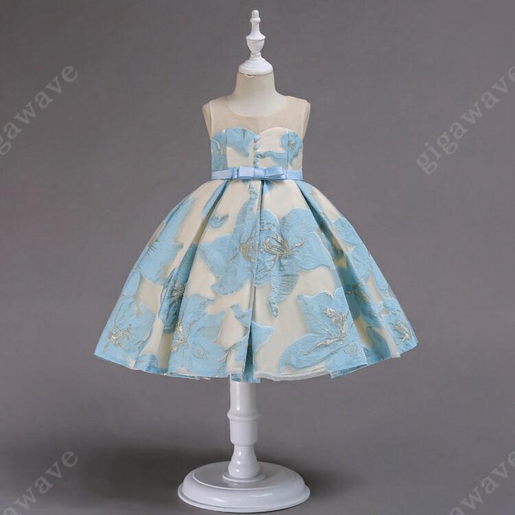 子供 ドレス ピアノ発表会 キッズ ジュニアドレス 子どもドレス ジュニアドレス 花柄 結婚式 七五三 お呼ばれ 結婚式 演奏会 110 1 |  | 02