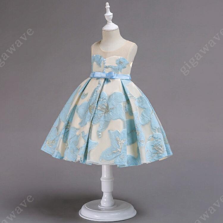 子供 ドレス ピアノ発表会 キッズ ジュニアドレス 子どもドレス ジュニアドレス 花柄 結婚式 七五三 お呼ばれ 結婚式 演奏会 110 1 |  | 03