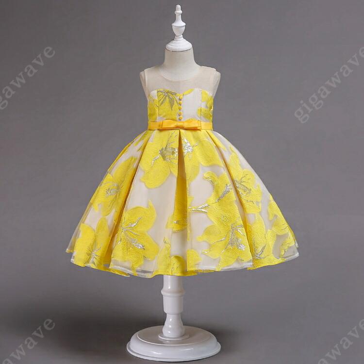 子供 ドレス ピアノ発表会 キッズ ジュニアドレス 子どもドレス ジュニアドレス 花柄 結婚式 七五三 お呼ばれ 結婚式 演奏会 110 1 |  | 08