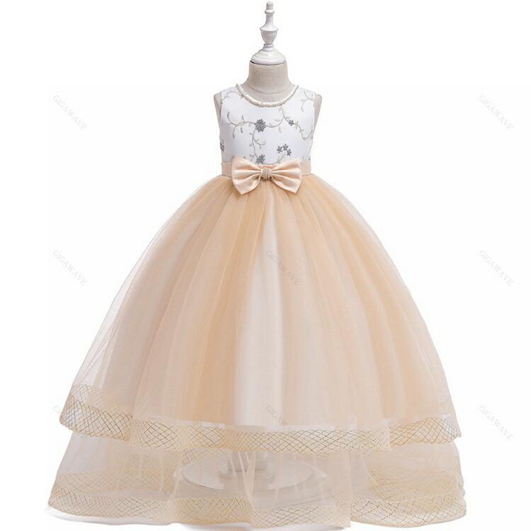 子供ドレス ピアノ発表会 結婚式 1 130 140 150 160 170cm 女の子 子供服 フォーマル 子どもドレス パーティー 誕生日。子 |  | 10